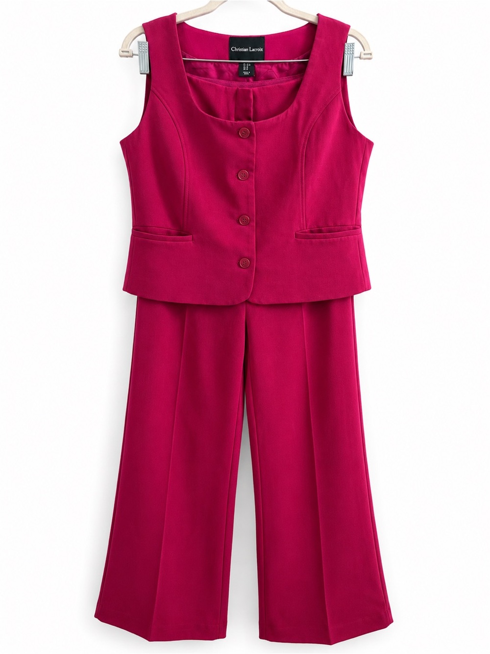 Christian Lacroix Women's Fuchsia Sleeveless Set